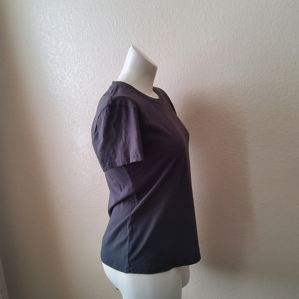 James Perse Crew Neck Tee Top Size L Grey New - Picture 3 of 9